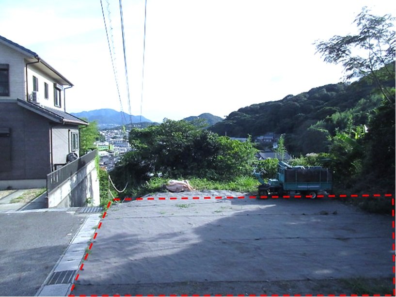 公園から南側の眺望
