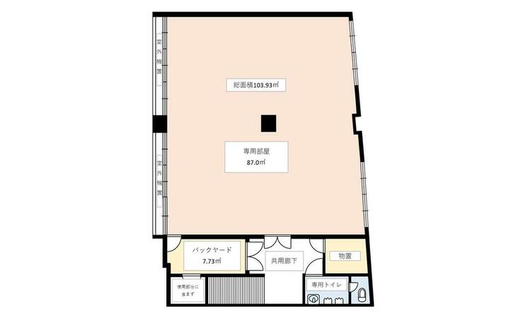 大和交通山の田ビル 4階 間取り図